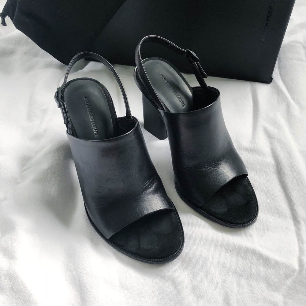 ALEXANDER WANG sling back mules